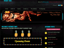 Tablet Screenshot of intimate-times.com